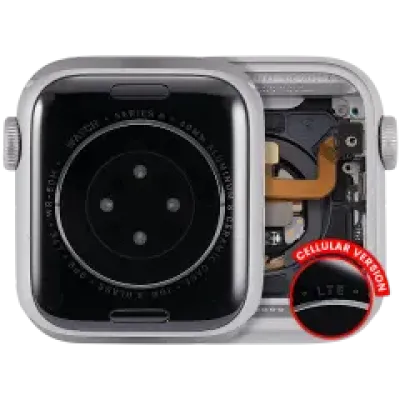 Корпус у зборі (сумісний) для Watch Series 6 (40MM) (Used OEM Pull: Grade A) (Cellular Version) (алюміній / сріблястий)