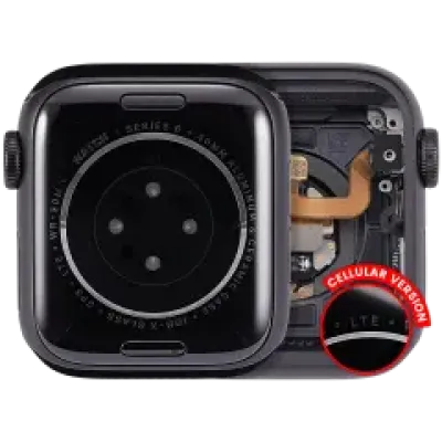 Корпус у зборі (сумісний) для Watch Series 6 (40MM) (Used OEM Pull: Grade A) (Cellular Version) (алюміній / Space Black)