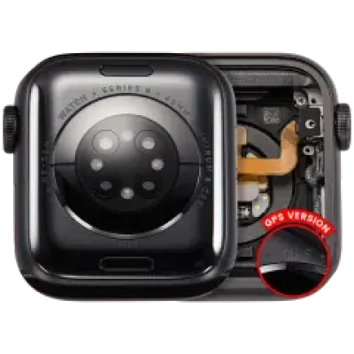 Корпус у зборі (сумісний) для Watch Series 6 (40MM) (Used OEM Pull: Grade A) (GPS Version) (алюміній / Space Black)