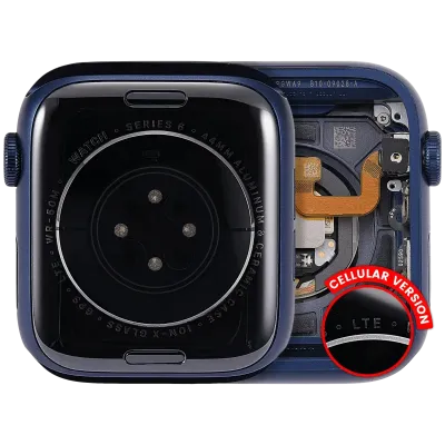 Housing Assembly Compatible For Watch Series 6 (44MM) (Used OEM Pull: Grade A) (Cellular Version) (Aluminum / Blue)