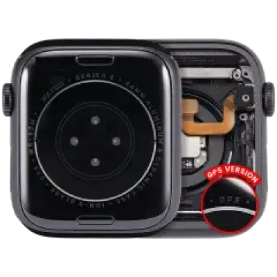 Корпус у зборі (сумісний) для Watch Series 6 (44MM) (Used OEM Pull: Grade A) (GPS Version) (алюміній / Space Black)
