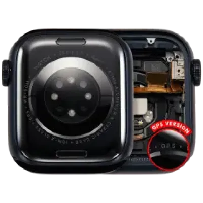 Корпус у зборі (сумісний) для Watch Series 7 (41MM) (Used OEM Pull: Grade A) (GPS Version) (алюміній / Space Black)