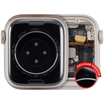 Корпус у зборі (сумісний) для Watch Series 7 (41MM) (Used OEM Pull: Grade A) (Cellular Version) (алюміній / Starlight)
