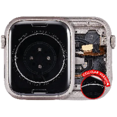 Корпус у зборі (сумісний) для Watch Series 8 (45MM) (Used OEM Pull: Grade A) (Cellular Version) (алюміній / Starlight)