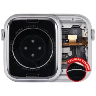 Корпус у зборі (сумісний) для Watch Series 8 (45MM) (Used OEM Pull: Grade A) (Cellular Version) (алюміній / сріблястий)