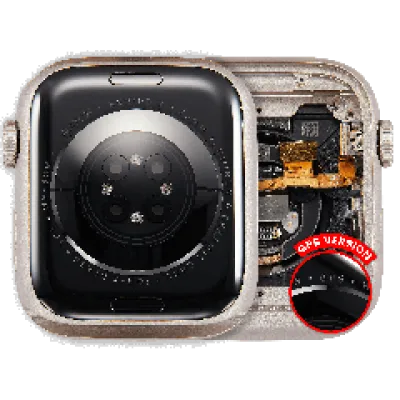 Корпус у зборі (сумісний) для Watch Series 8 (45MM) (Used OEM Pull: Grade A) (GPS Version) (алюміній / Starlight)