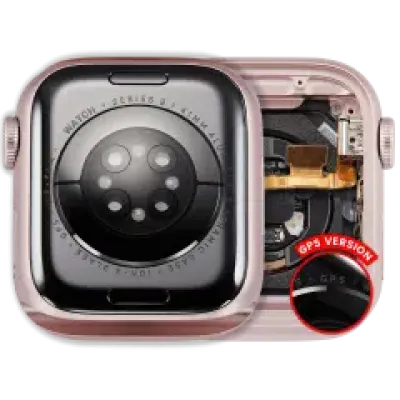 Корпус у зборі (сумісний) для Watch Series 9 (41MM) (Used OEM Pull: Grade A) (GPS Version) (алюміній / рожевий)