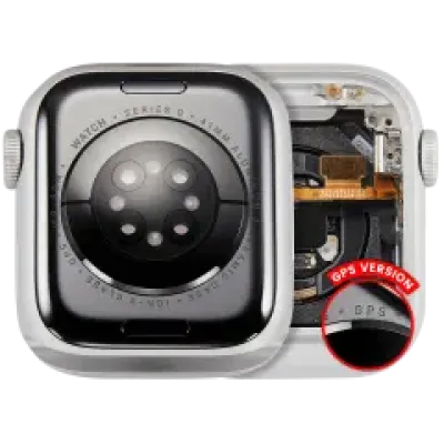 Корпус у зборі (сумісний) для Watch Series 9 (41MM) (Used OEM Pull: Grade A) (GPS Version) (алюміній / сріблястий)