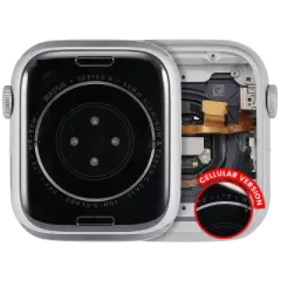 Корпус у зборі (сумісний) для Watch Series 9 (45MM) (Used OEM Pull: Grade A) (Cellular Version) (алюміній / сріблястий)