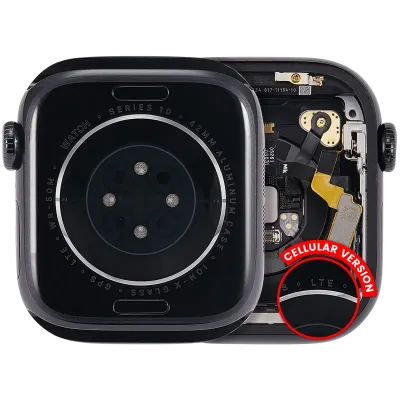 Корпус у зборі (сумісний) для Watch Series 10 (42MM) (Used OEM Pull: Grade A) (Cellular Version) (алюміній / Jet Black)
