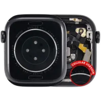 Корпус у зборі (сумісний) для Watch Series 10 (42MM) (Used OEM Pull: Grade A) (Cellular Version) (алюміній / Jet Black)