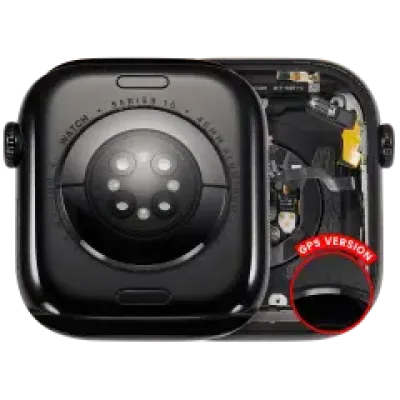 Корпус у зборі (сумісний) для Watch Series 10 (46MM) (Used OEM Pull: Grade A) (GPS Version) (алюміній / Jet Black)