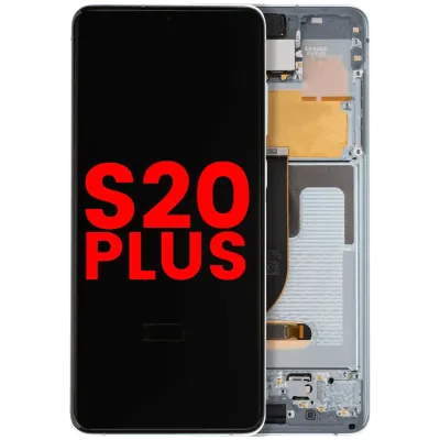Дисплейний модуль OLED для Samsung Galaxy S20 Plus 5G (Aftermarket Plus) (Cloud Blue)