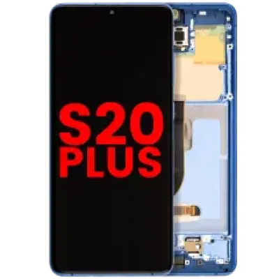 Дисплейний модуль OLED для Samsung Galaxy S20 Plus 5G (Aftermarket Plus) (Aura Blue)