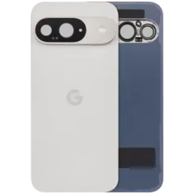 Задня кришка зі склом камери для Google Pixel 9 (Used OEM Pull: Grade A) (Porcelain)