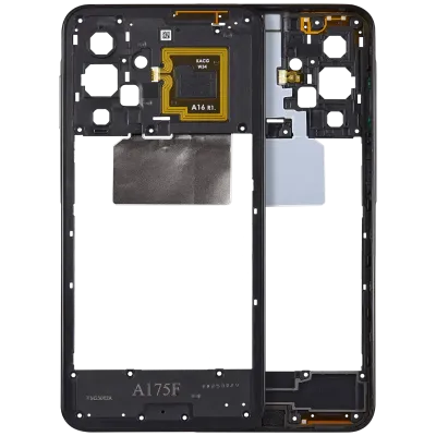 Рамка корпусу для Samsung Galaxy A17 4G (A175 / 2025) (чорний)