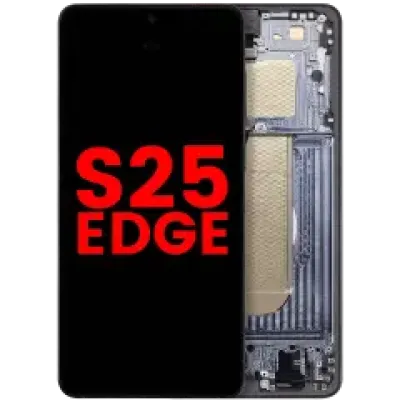 Дисплейний модуль OLED для Samsung Galaxy S25 Edge (US & International Version) (Aftermarket Plus) (Titanium Jetblack)