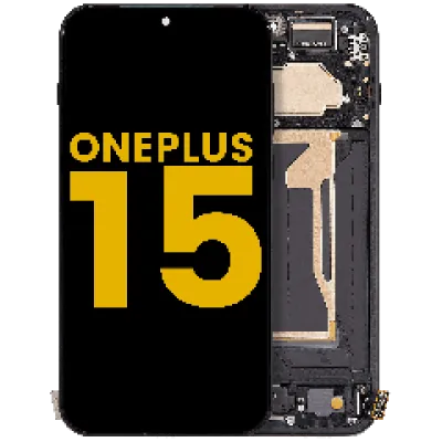 Дисплейний модуль OLED із рамкою для OnePlus 15 (Refurbished) (Infinite Black)
