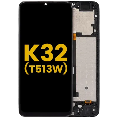 Дисплейний модуль із рамкою для TCL K32 5G (T513W) (Refurbished) (всі кольори)
