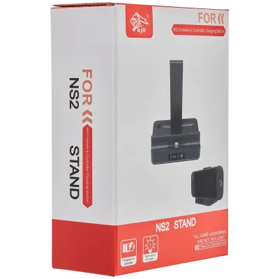 KJH Charging Stand for Nintendo Switch 2 Console / Switch Joy-Con Controller (Retail Packaging)