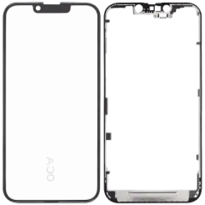 OCA Master 3-in-1 (скло з OCA встановленим + рамка) для iPhone 16e / 17e