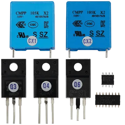 Power Supply Repair Kits for PlayStation 5 (ADP-400DR / ADP-400ER) (7 Piece Set) (Soldering Required)