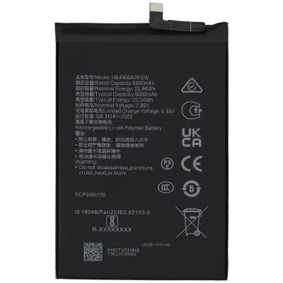 Акумулятор для Honor X7B / Play 8T / Play 50 Plus / PIay 9T / PIay 60 Plus (HB4966A2EGW)