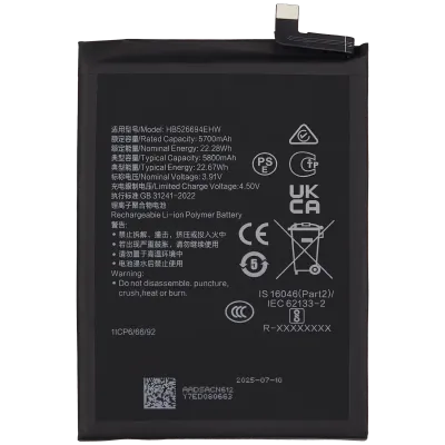 Акумулятор для Honor X9b / X50 Pro / X50 GT / X50 (HB526694EHW)