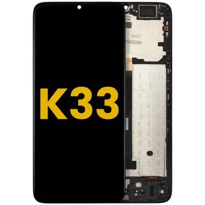 Дисплейний модуль з рамкою для TCL K33 (Refurbished) (All Colors)