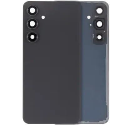 Задня кришка зі склом камери для Samsung Galaxy S24 FE (No Logo) (Aftermarket Plus) (графітовий)