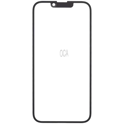 2 in 1 (Glass + OCA Pre-Installed) For iPhone 14 (10 Pack)