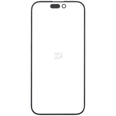 2 in 1 (Glass + OCA Pre-Installed) For iPhone 15 Pro (10 Pack)