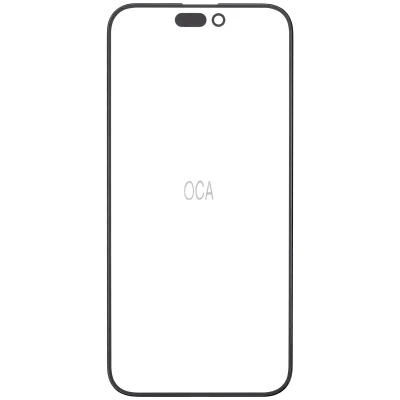 2 in 1 (Glass + OCA Pre-Installed) For iPhone 15 Pro Max (10 Pack)
