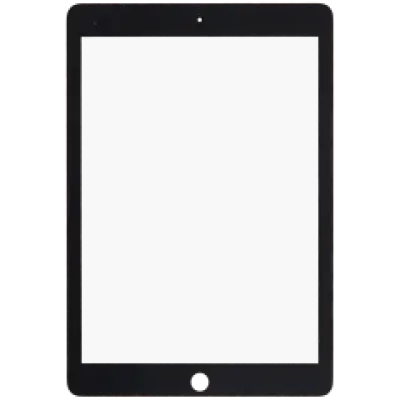 Скло екрана з OCA для iPad Pro 9.7" (Glass Separation Required) (чорний)
