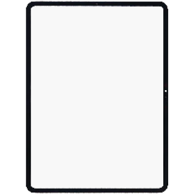Скло екрана з OCA для iPad Pro 13" 7th Gen (2024) / Pro 13" 8th Gen (2025) (WiFi / Cellular) (Glass Separation Required)
