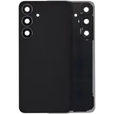 Задня кришка зі склом камери для Samsung Galaxy S25 FE (No Logo) (Aftermarket Plus) (Jetblack)