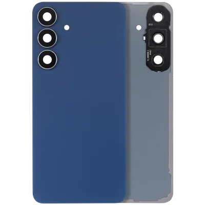 Задня кришка зі склом камери для Samsung Galaxy S25 FE (No Logo) (Aftermarket Plus) (Navy)