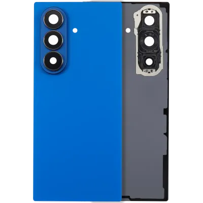 Задня кришка зі склом камери для Samsung Galaxy Z Fold 7 5G (No Logo) (Aftermarket Plus) (Blue Shadow)