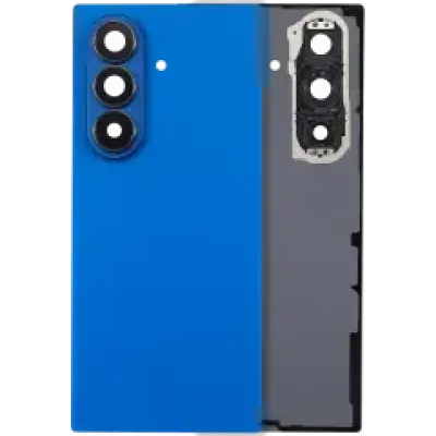 Задня кришка зі склом камери для Samsung Galaxy Z Fold 7 5G (No Logo) (Aftermarket Plus) (Blue Shadow)