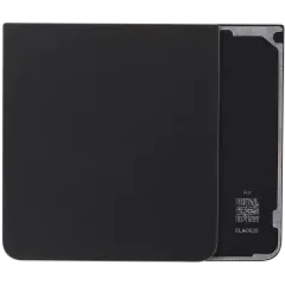 Задня кришка зі склом камери для Samsung Galaxy Z Flip 7 5G (No Logo) (Aftermarket Plus) (Jet Black)
