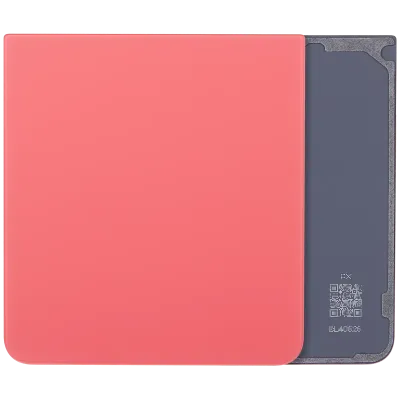 Задня кришка зі склом камери для Samsung Galaxy Z Flip 7 5G (No Logo) (Aftermarket Plus) (Coral Red)