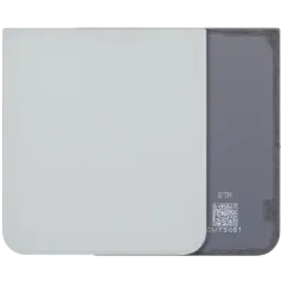 Задня кришка зі склом камери для Samsung Galaxy Z Flip 7 FE 5G (No Logo) (Aftermarket Plus) (білий)