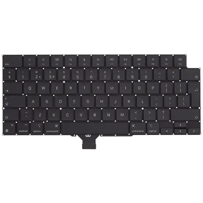 Клавіатура для MacBook Pro 14" (A2442 / A2779 / A2918 / A2992 / A3112 / A3401 / A3185) / Pro 16" (A2485 / A2780 / A2991 / A3403 / A3186) (Late 2021 - Early 2025) (UK)