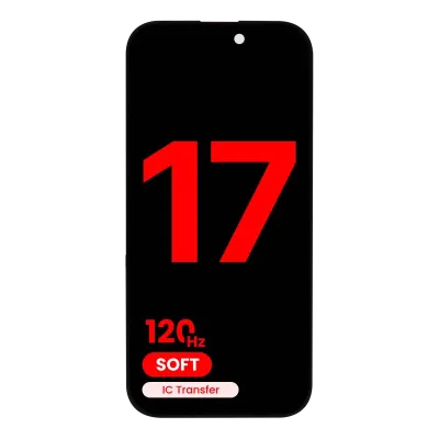 Дисплейний модуль (OLED) для iPhone 17 (Aftermarket Plus: Soft) (120HZ)