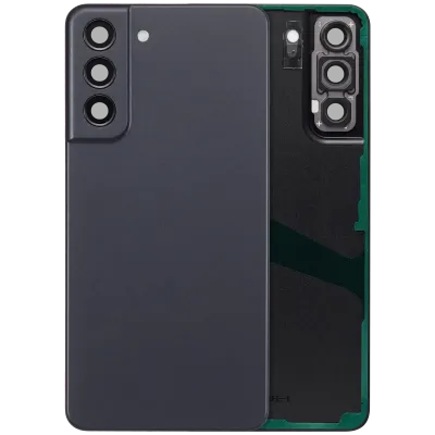 Задня кришка зі склом камери для Samsung Galaxy S21 FE 5G (No Logo) (Aftermarket Plus) (графітовий)