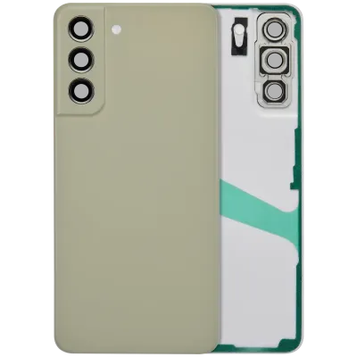 Задня кришка зі склом камери для Samsung Galaxy S21 FE 5G (No Logo) (Aftermarket Plus) (Olive)