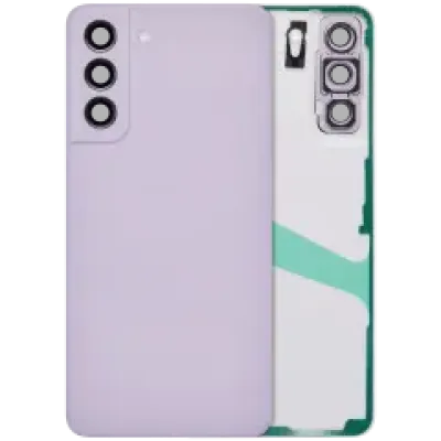 Задня кришка зі склом камери для Samsung Galaxy S21 FE 5G (No Logo) (Aftermarket Plus) (Lavender)