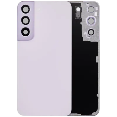 Задня кришка зі склом камери для Samsung Galaxy S22 5G (No Logo) (Aftermarket Plus) (Bora Purple)