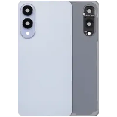 Задня кришка зі склом камери для Samsung Galaxy S25 Edge (No Logo) (Aftermarket Plus) (Titanium Icyblue)