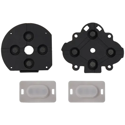 Left Right Rubber Conductive D-Pad Buttons Set For PlayStation Portable PSP 1000 (4 Piece Set)